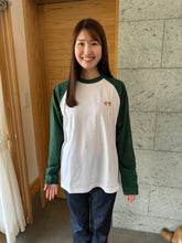 画像をギャラリービューアに読み込む, 【受注生産！】ふくとむのワンポイント刺繍　長袖Tシャツ

